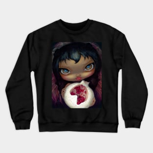 Creepy Cute Chibi with Magic Shell Crewneck Sweatshirt